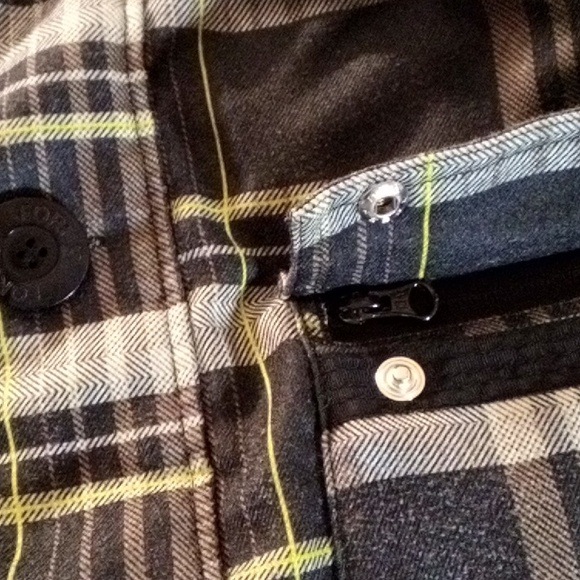 BURTON FORUM VINTAGE SKI JACKET MENS SIZE LARGE - Picture 6 of 17